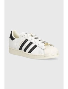 Δερμάτινα αθλητικά παπούτσια adidas Originals Superstar χρώμα: άσπρο, IF3637