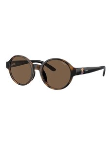 Παιδικά γυαλιά ηλίου Polo Ralph Lauren χρώμα: καφέ, 0PP9508U