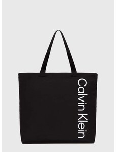 Τσάντα Calvin Klein Performance χρώμα: μαύρο