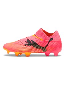 PUMA Παπούτσι ποδοσφαίρου 'FUTURE 7 ULTIMATE' ανοικτό κίτρινο / ροζ / μαύρο