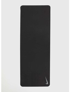 Στρώμα γιόγκα διπλής όψης Nike χρώμα: μαύρο