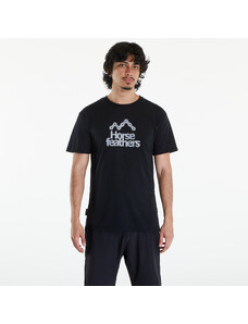 Ανδρικά μπλουζάκια Horsefeathers Rooter Tech T-Shirt Chain Black