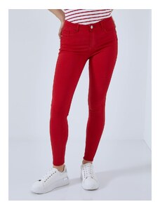 Celestino Skinny παντελόνι κοκκινο για Γυναίκα