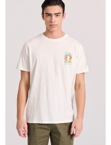 FUNKY BUDDHA T-shirt με graphic τύπωμα στο στήθος