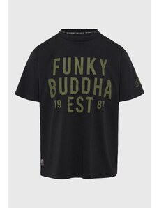 Relaxed fit t-shirt με Funky Buddha τύπωμα