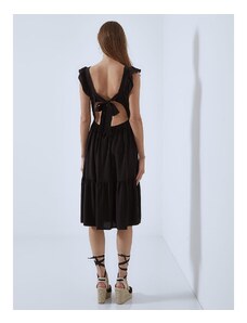 Celestino Midi φόρεμα με ανοιχτή πλάτη μαυρο για Γυναίκα