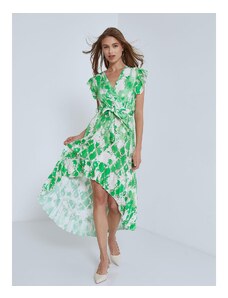 Celestino Ασύμμετρο εμπριμέ φόρεμα πρασινο για Γυναίκα