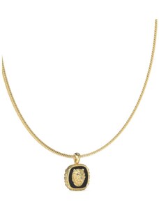 Guess Jewellery GUESS STEEL Κολιέ από Ανοξείδωτο ατσάλι Gold JUMN04002JWYGBKT/U