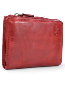 Kion Πορτοφόλι Από Γνήσιο Vintage Μαλακό Δέρμα (WS 57148-Red)