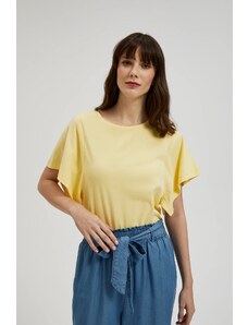 Women's blouse MOODO - light yellow
