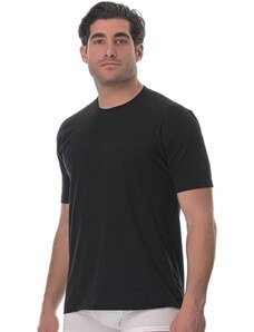 Vactive Ανδρικό βαμβακερό t-shirt 3pack σε μαύρο χρώμα - Small