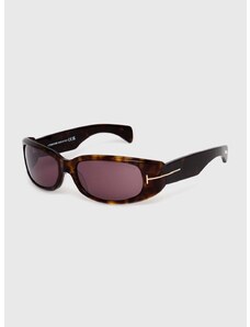 Γυαλιά ηλίου Tom Ford χρώμα: καφέ, FT1064_5952S