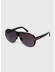 Γυαλιά ηλίου Tom Ford χρώμα: μαύρο, FT1072_6401B
