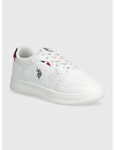Παιδικά αθλητικά παπούτσια U.S. Polo Assn. DENNY004 χρώμα: άσπρο