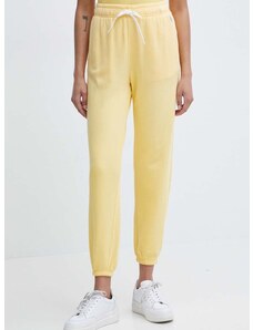 Βαμβακερό παντελόνι Polo Ralph Lauren χρώμα: κίτρινο, 211935585