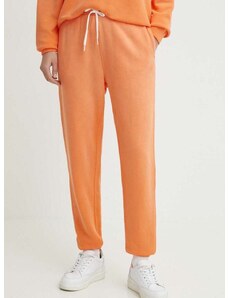 Βαμβακερό παντελόνι Polo Ralph Lauren χρώμα: πορτοκαλί, 211935585