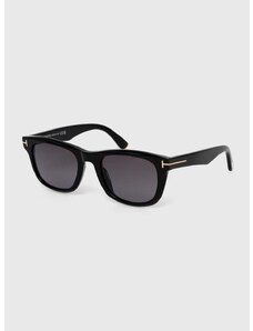 Γυαλιά ηλίου Tom Ford χρώμα: μαύρο, FT1076_5401B