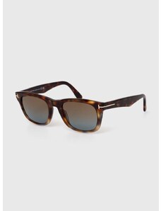 Γυαλιά ηλίου Tom Ford χρώμα: καφέ, FT1076_5456B