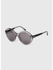 Γυαλιά ηλίου Tom Ford χρώμα: γκρι, FT1088_5520C