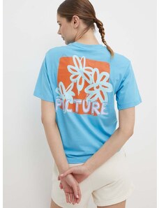 Βαμβακερό μπλουζάκι Picture Castura γυναικείο, WTS541