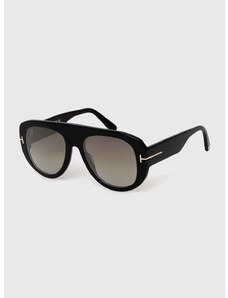 Γυαλιά ηλίου Tom Ford χρώμα: μαύρο, FT1078_5501G