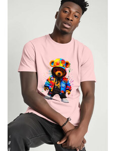 UnitedKind Rave Teddy, T-Shirt σε ροζ χρώμα