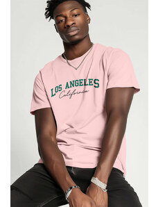 UnitedKind Los Angeles California, T-Shirt σε ροζ χρώμα
