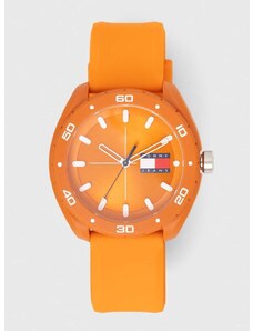Ρολόι Tommy Hilfiger χρώμα: πορτοκαλί, 1792066
