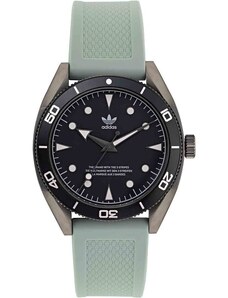 ADIDAS Edition Two - AOFH22001, Black case with Green Rubber Strap
