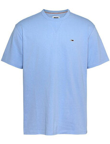 TOMMY HILFIGER Tommy Jeans ανδρικό βαμβακερό t-shirt γαλάζιο DM0DM18649-C3S