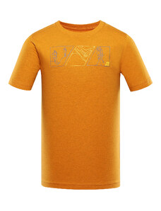 Men's cotton T-shirt ALPINE PRO GORAF russet orange variant pb