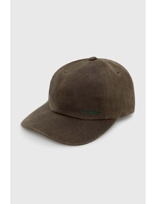 Βαμβακερό καπέλο του μπέιζμπολ Filson Oil Tin Low Profile Logge χρώμα: πράσινο, FMACC0145