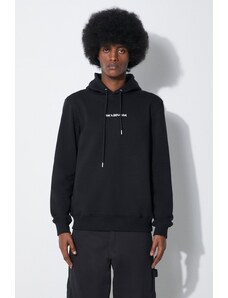 Βαμβακερή μπλούζα Han Kjøbenhavn Graphic χρώμα: μαύρο, με κουκούλα, M-133616