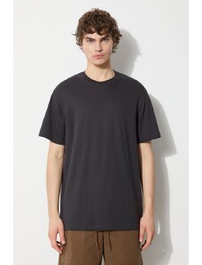 Βαμβακερό μπλουζάκι Filson Ranger Solid ανδρικό, χρώμα: μαύρο, FMTEE0001