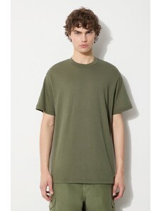 Βαμβακερό μπλουζάκι Filson Ranger Solid ανδρικό, χρώμα: πράσινο, FMTEE0001