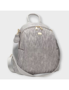 Fragola Πολυμορφικό backpack με puffy γαζιά FE154 Γκρι