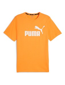 PUMA Λειτουργικό μπλουζάκι 'Essential' πορτοκαλί / λευκό
