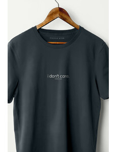 UnitedKind I Dont Care, T-Shirt σε iron grey χρώμα