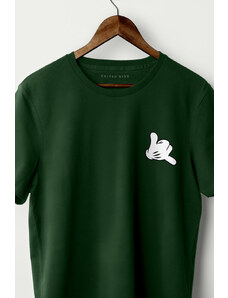 UnitedKind Be Crazy, T-Shirt σε πράσινο χρώμα