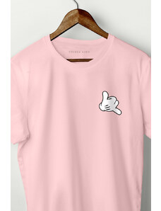 UnitedKind Be Crazy, T-Shirt σε ροζ χρώμα