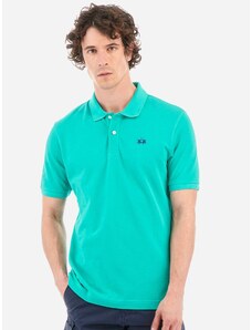 La Martina Polo μπλούζα κανονική γραμμή πράσινο βαμβακερό