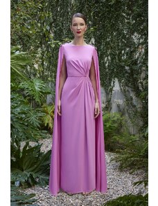 CARLA RUIZ Φόρεμα Μαξι Ροζ