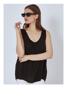 Celestino Oversized αμάνικη μπλούζα μαυρο για Γυναίκα