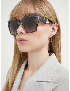 Γυαλιά ηλίου Dolce & Gabbana χρώμα: μαύρο