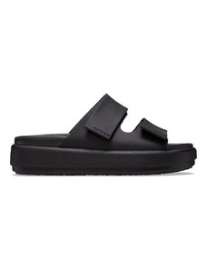 CROCS Brooklyn Luxe Sandal - Black/Black