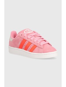 Σουέτ αθλητικά παπούτσια adidas Originals Campus 00s χρώμα: ροζ, IF3968
