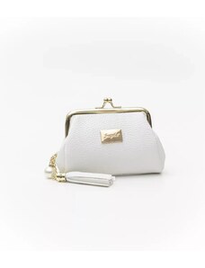 Fragola Μικρό γυναικείο πορτοφόλι PC05 Λευκό