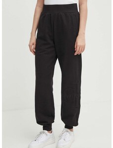 Παντελόνι φόρμας Calvin Klein Jeans χρώμα: μαύρο, J20J223273