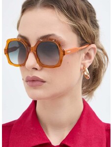 Γυαλιά ηλίου Chloé χρώμα: πορτοκαλί, CH0226S