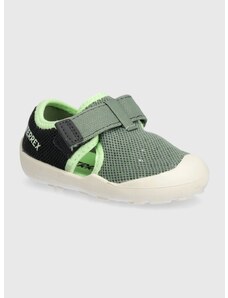 Παιδικά παπούτσια adidas TERREX χρώμα: πράσινο